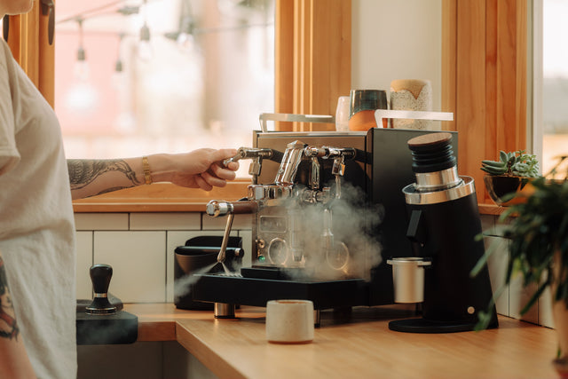 Profitec Pro 600 Espresso Machine, with DF64 Espresso Grinder,from Clive Coffee, spring lifestyle large